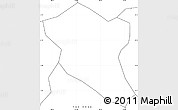 Blank Simple Map of Bac Yen