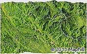 Satellite 3D Map of Muong La