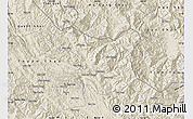 Shaded Relief Map of Muong La