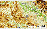 Physical 3D Map of Thuan Chau