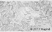 Silver Style 3D Map of Thuan Chau