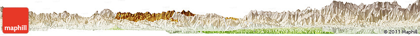 Physical Horizon Map of Thuan Chau, lighten