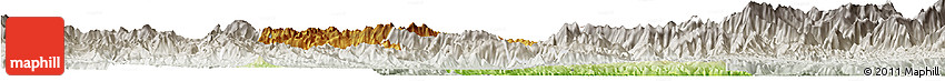Physical Horizon Map of Thuan Chau, lighten, semi-desaturated