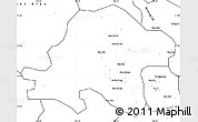 Blank Simple Map of Thuan Chau