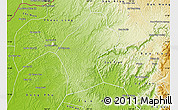 Physical Map of Bu Dang