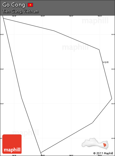 Blank Simple Map of Go Cong