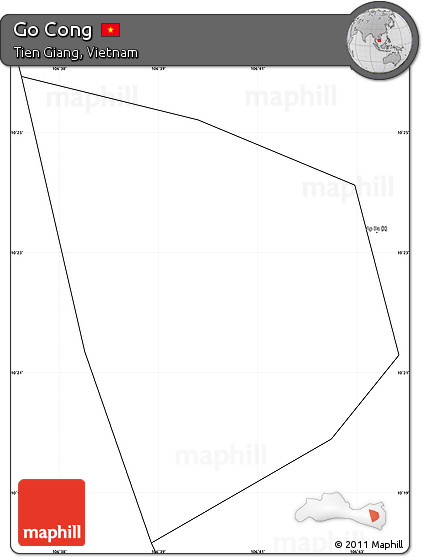 Blank Simple Map of Go Cong