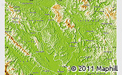 Physical Map of Ham Yen