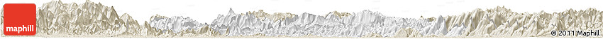 Classic Style Horizon Map of Tuyen Quang