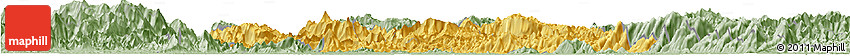 Savanna Style Horizon Map of Tuyen Quang