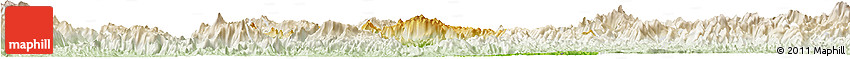 Physical Horizon Map of Na Hang, lighten
