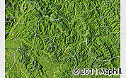 Satellite Map of Na Hang