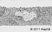 Gray Panoramic Map of Na Hang