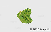 Satellite 3D Map of Son Duong, single color outside