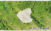 Shaded Relief 3D Map of Son Duong, satellite outside