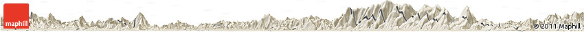 Shaded Relief Horizon Map of Son Duong