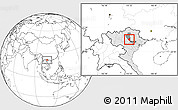 Blank Location Map of Son Duong, highlighted country, highlighted parent region