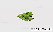 Satellite Panoramic Map of Son Duong, cropped outside