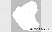 Gray Simple Map of Son Duong