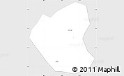 Silver Style Simple Map of Son Duong, single color outside
