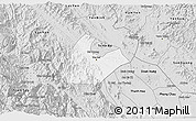 Silver Style 3D Map of Tran Yen