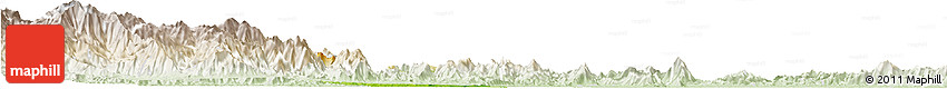 Physical Horizon Map of Tran Yen, lighten