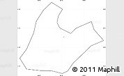Blank Simple Map of Tran Yen, cropped outside, no labels