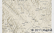 Shaded Relief Map of Yen Binh