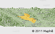 Savanna Style Panoramic Map of Yen Binh