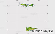 Satellite Map of Virgin Islands, cropped outside