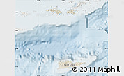 Shaded Relief Map of Virgin Islands, lighten