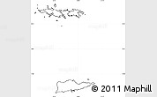 Blank Simple Map of Virgin Islands, cropped outside, no labels