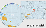 Political Location Map of Singave
