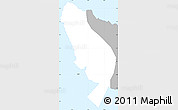 Gray Simple Map of Sigave