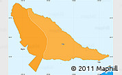 Political Shades Simple Map of Singave