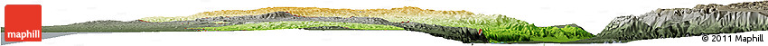 Physical Horizon Map of West Bank, darken, semi-desaturated