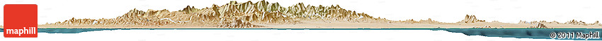 Satellite Horizon Map of Adan