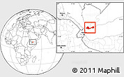 Blank Location Map of Adan