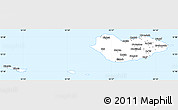 Gray Simple Map of Socotra