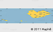 Savanna Style Simple Map of Socotra