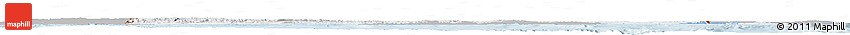 Gray Horizon Map of Yemen, single color outside