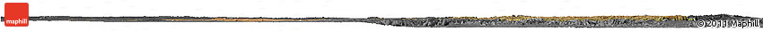 Satellite Horizon Map of Central, darken, desaturated