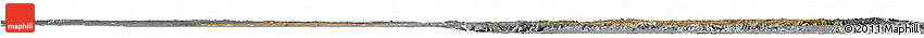 Satellite Horizon Map of Central, desaturated