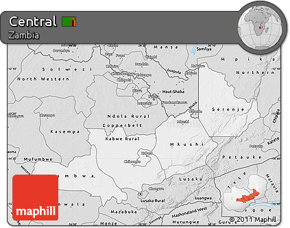 Silver Style Map of Central