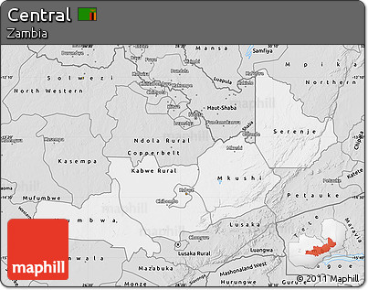 Silver Style Map of Central