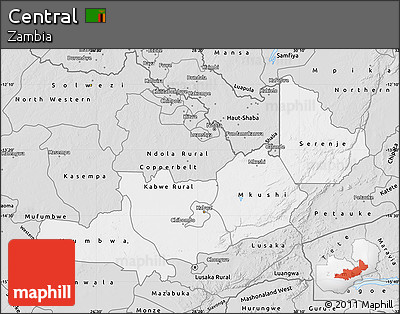 Silver Style Map of Central