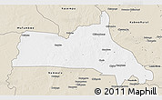 Classic Style 3D Map of Mumbwa