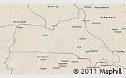 Shaded Relief 3D Map of Mumbwa