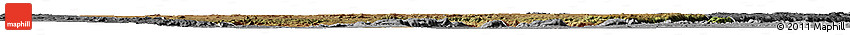 Satellite Horizon Map of Serenje, desaturated