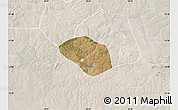 Satellite Map of Luanshya, lighten